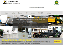 Tablet Screenshot of lassireindustrie.com